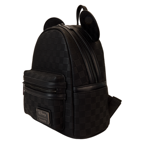 Loungefly - Mickey Mouse Checkered Texture Mini Backpack