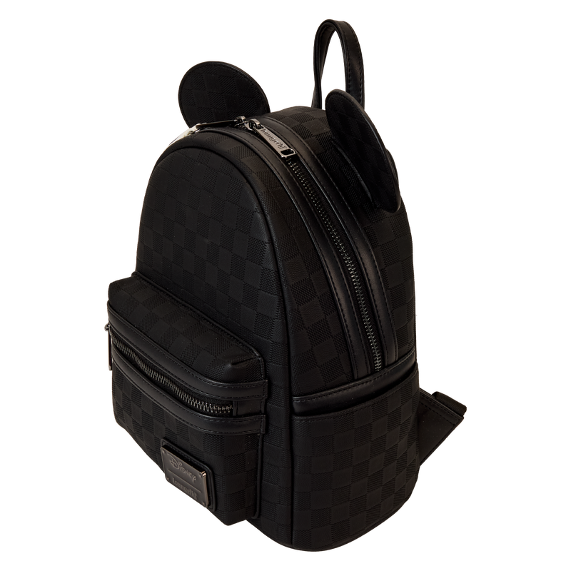 Loungefly - Mickey Mouse Checkered Texture Mini Backpack
