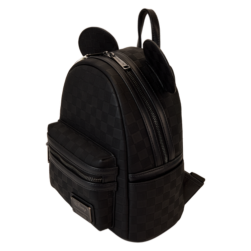 Loungefly - Mickey Mouse Checkered Texture Mini Backpack