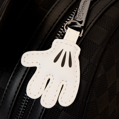 Loungefly - Mickey Mouse Checkered Texture Mini Backpack