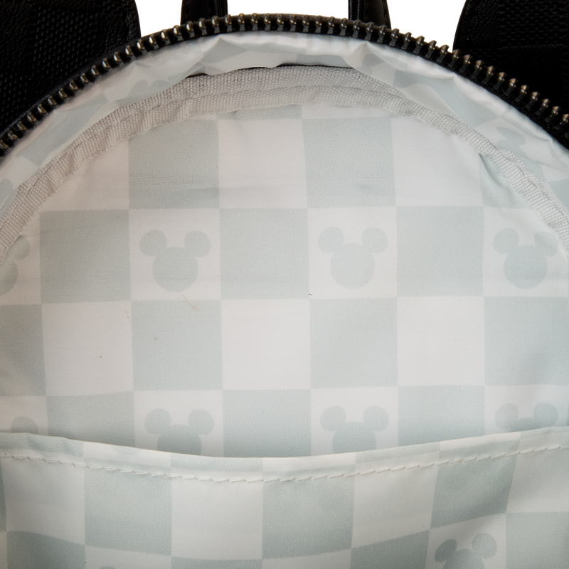 Loungefly - Mickey Mouse Checkered Texture Mini Backpack