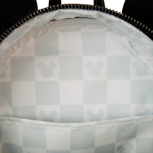 Loungefly - Mickey Mouse Checkered Texture Mini Backpack