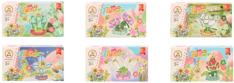 BLOCKS FLOWERS KIT