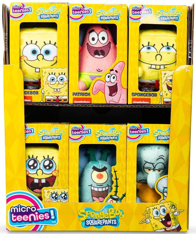 MICRO TEENIES SPONGEBOB ASSORTED