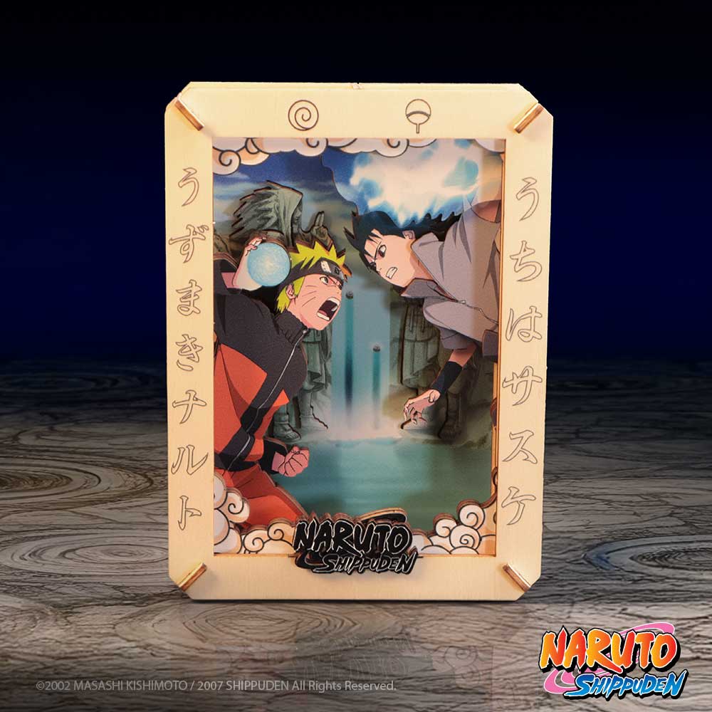 Naruto The Final Valley Wooden Theatre (Medium) 14.3CM NEMESIS NOW