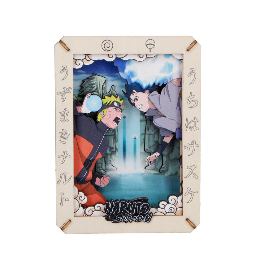 Naruto The Final Valley Wooden Theatre (Medium) 14.3CM NEMESIS NOW