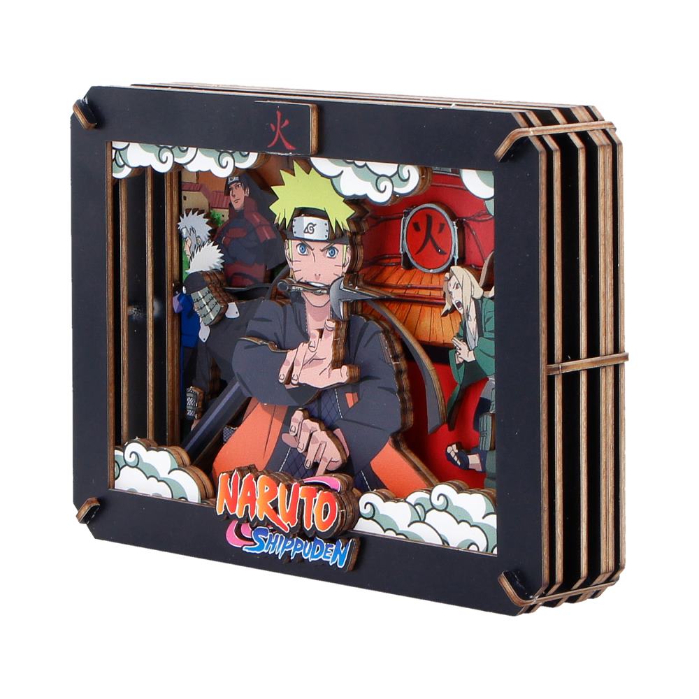 Naruto Hokage Wooden Theatre (Medium) 14.3CM NEMESIS NOW