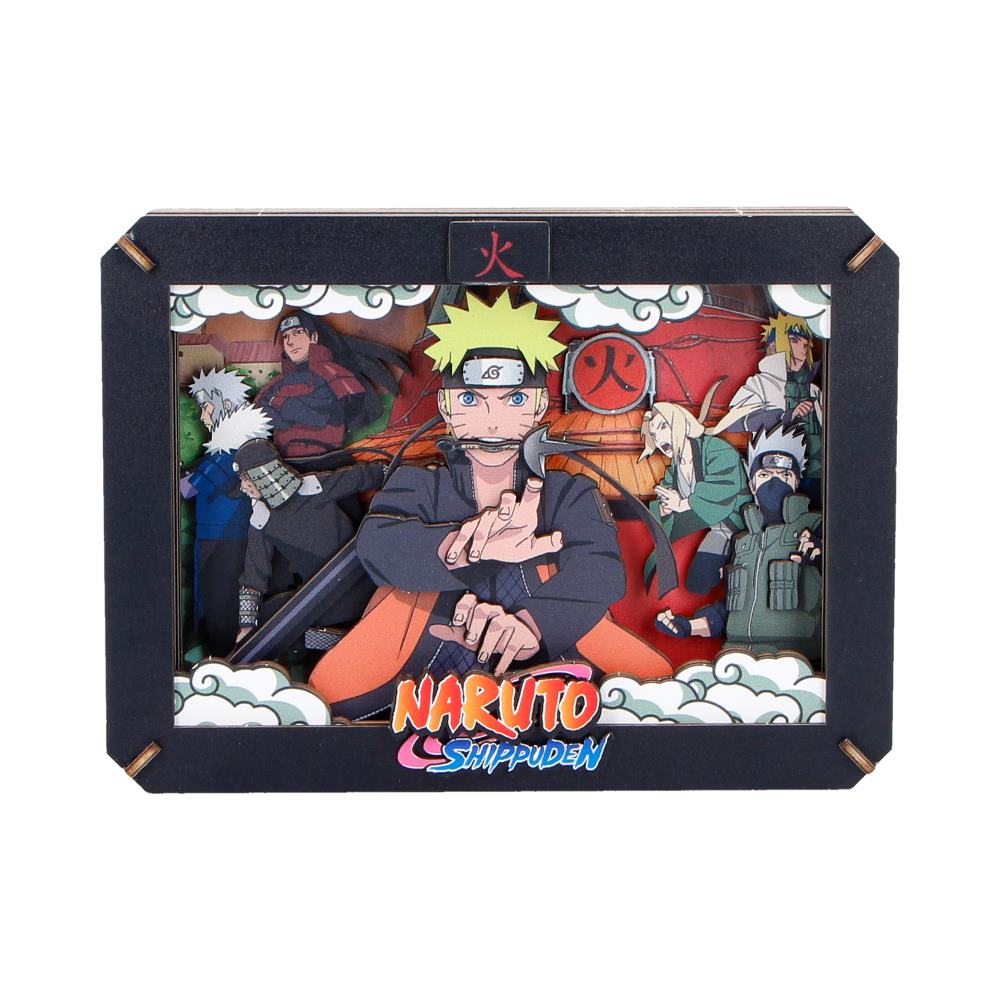Naruto Hokage Wooden Theatre (Medium) 14.3CM NEMESIS NOW