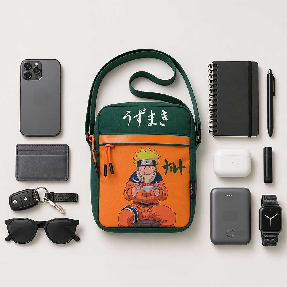 Naruto Ramen Crossbody Bag 22.8cm NEMESIS NOW
