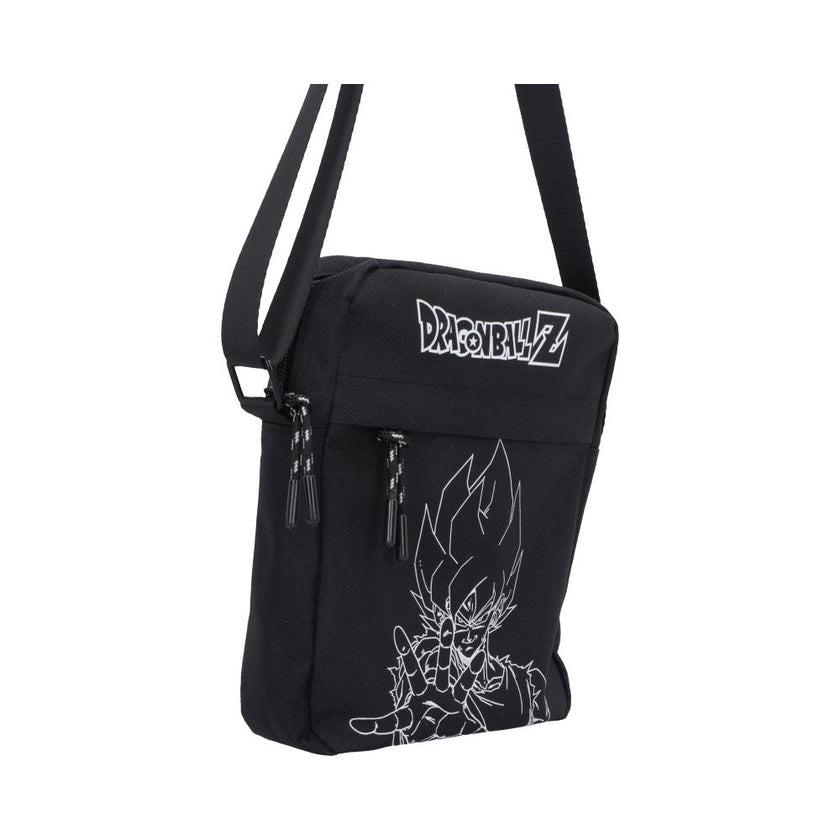 Dragon Ball Z Super Saiyan Goku (Black) Crossbody Bag 22.8cm NEMESIS NOW