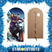 SC660 The Doctor and Clara Stand In Cardboard Cut Out Height 185cm