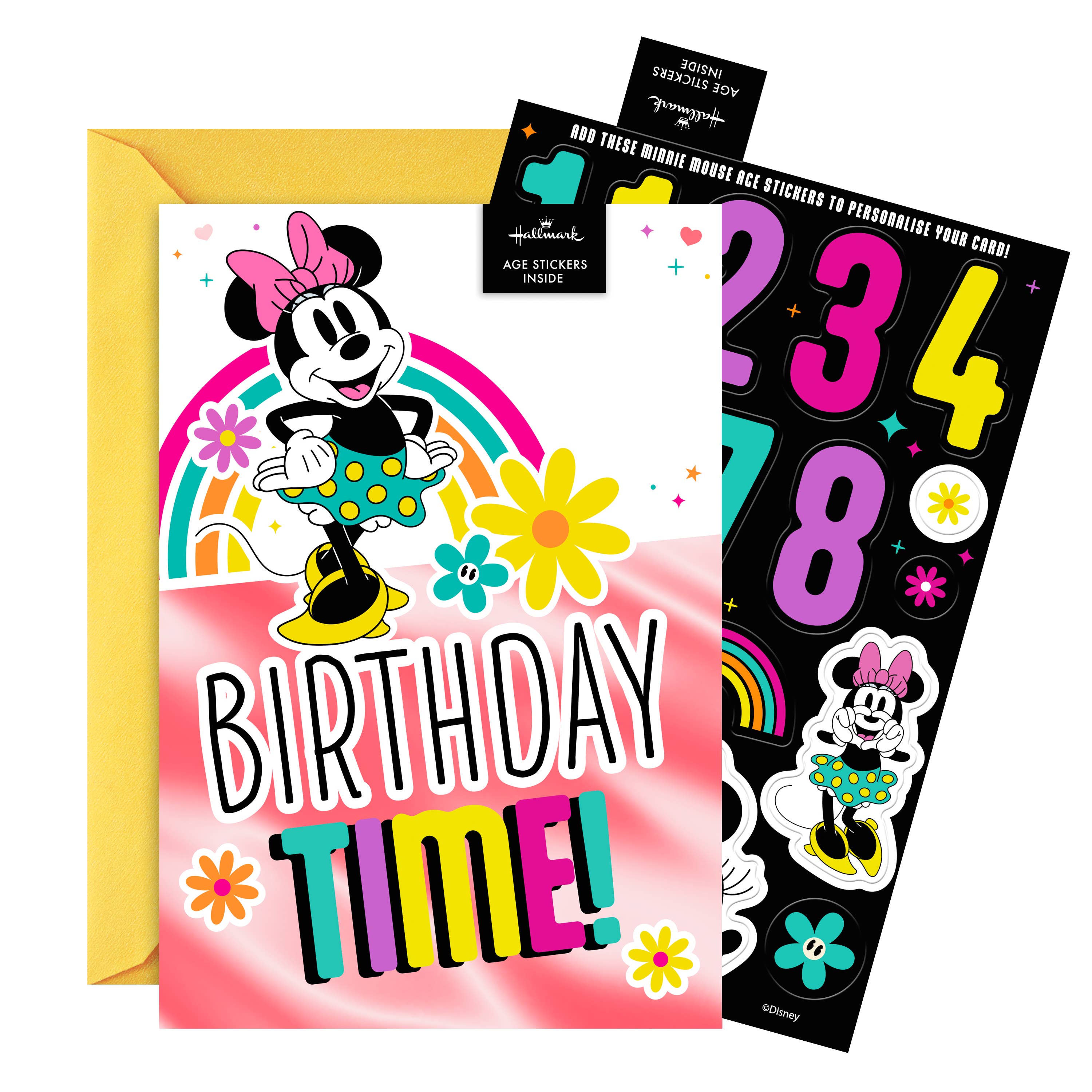 Birthday Card for Kids Birthday From Minnie Mouse: Kids Birthday / Disney