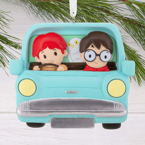 Harry Potter™ Hanging Ornament - Harry & Ron Flying Ford
