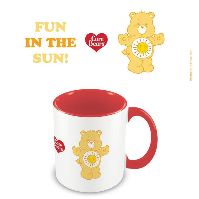 Care Bears (Funshine Bear) Coloured Inner Mug