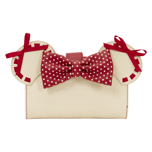 Loungefly - Minnie Mouse Rocks the Dots Coquette Flap Wallet