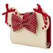 Loungefly - Minnie Mouse Rocks the Dots Coquette Flap Wallet