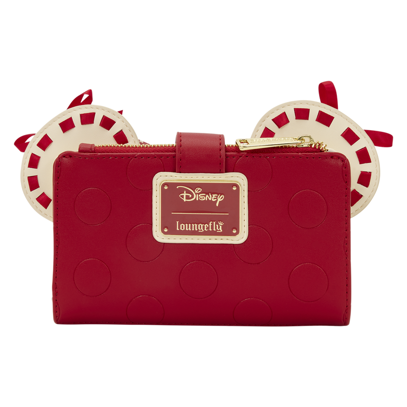 Loungefly - Minnie Mouse Rocks the Dots Coquette Flap Wallet