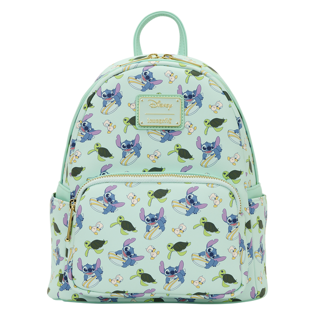 Loungefly - Lilo & Stitch Animal Friends All-Over Print Mini Backpack