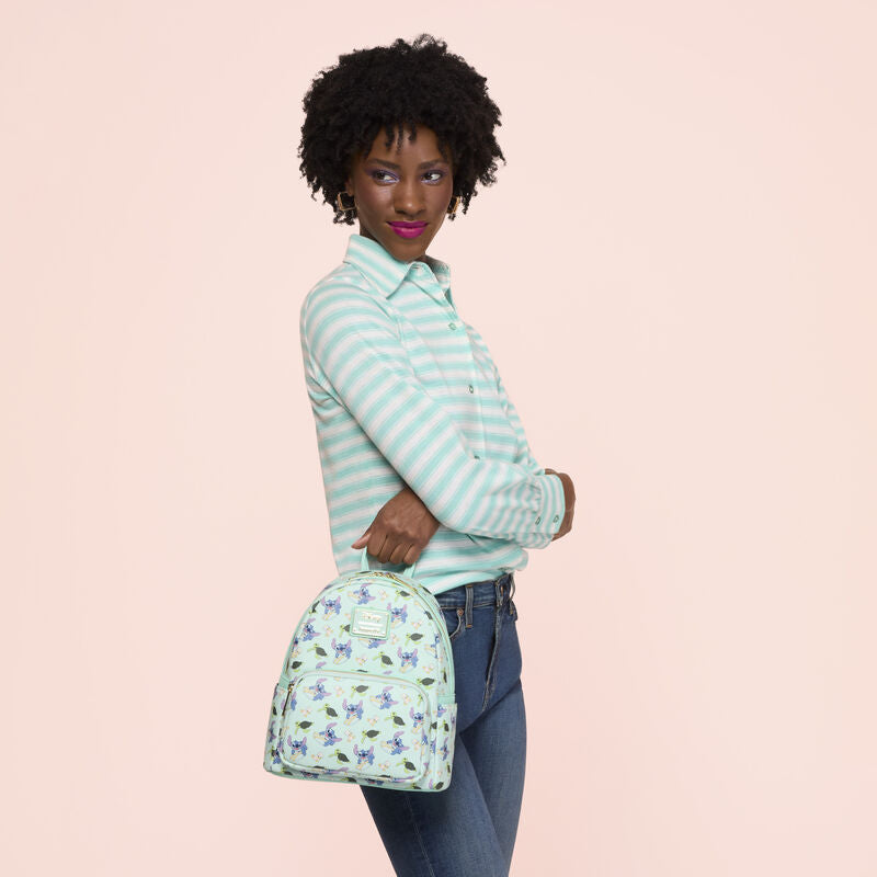 Loungefly - Lilo & Stitch Animal Friends All-Over Print Mini Backpack