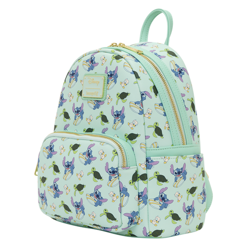 Loungefly - Lilo & Stitch Animal Friends All-Over Print Mini Backpack