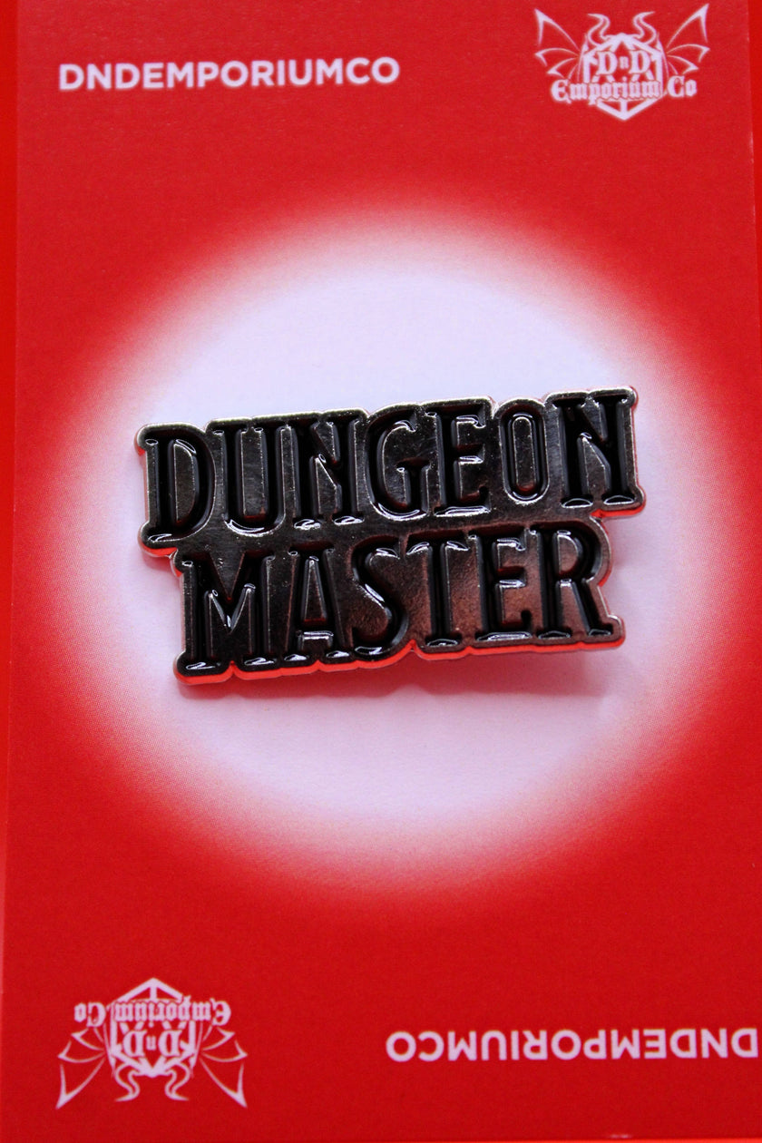 Dungeon Master Enamel Pin Badge | 1 Pcs Metal Pin