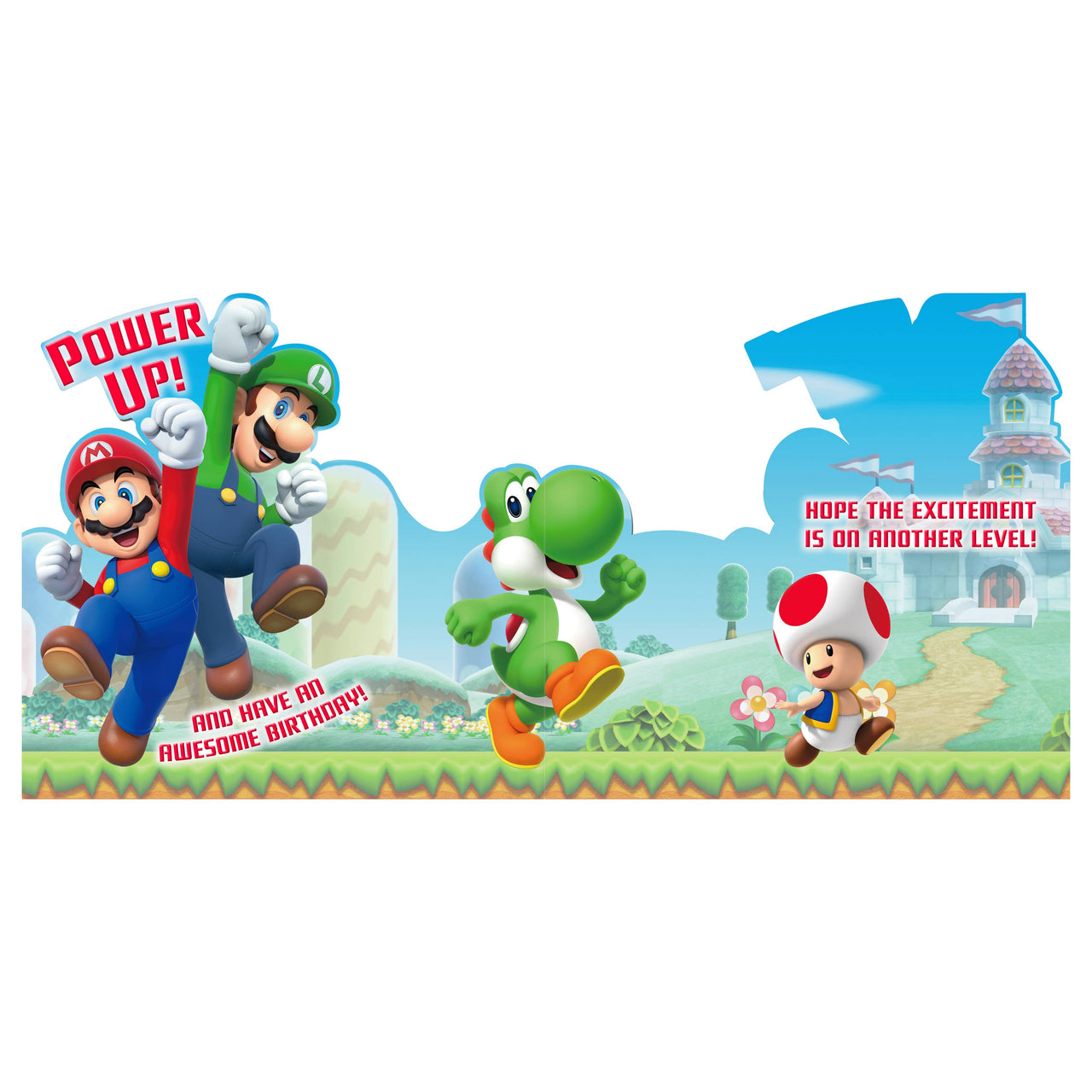 Birthday Card for Kids Birthday from Mario - Nintendo: Kids Birthday / Mario