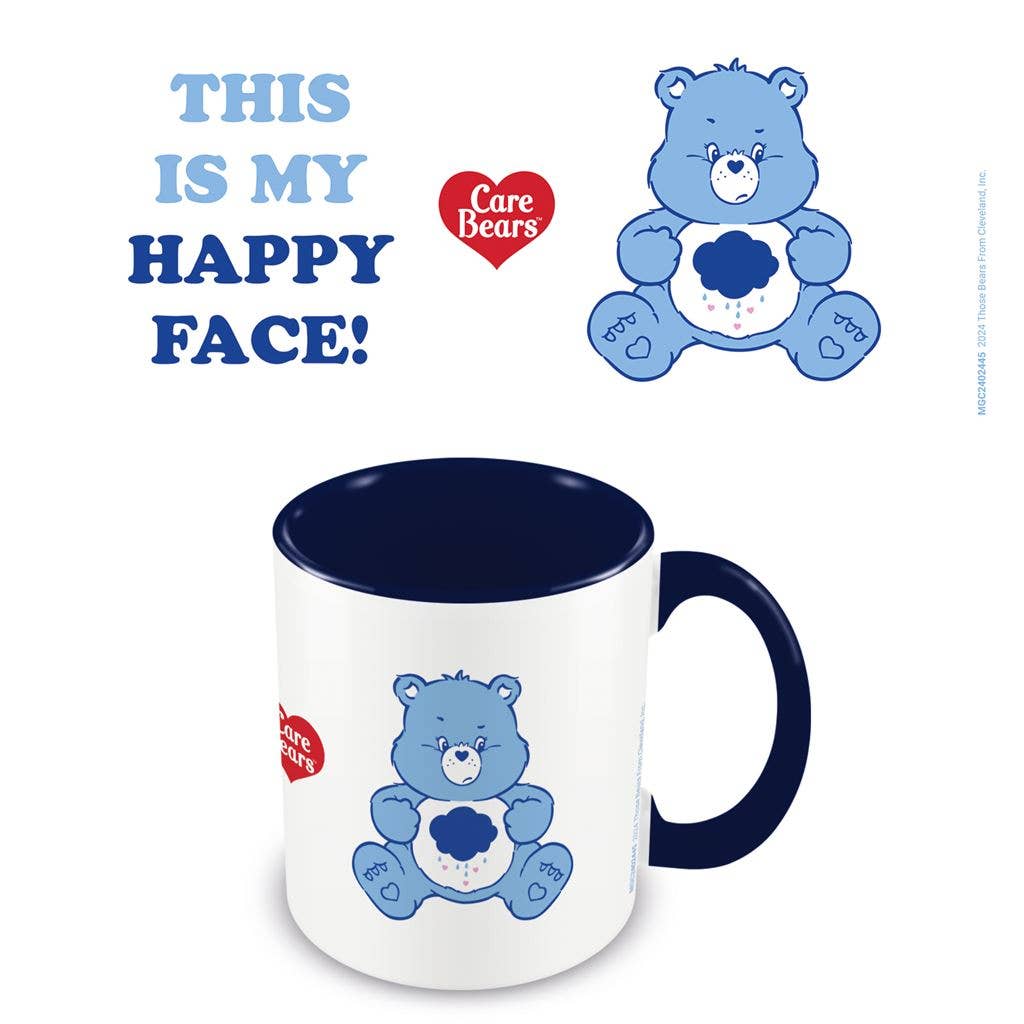 Care Bears (Grumpy Bear) Coloured Inner Mug