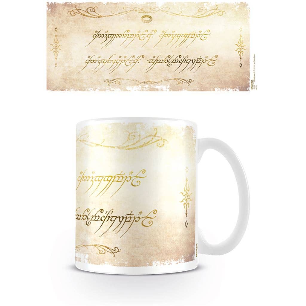 The Lord of the Rings (Ring Inscription): 11oz/315ml