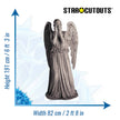 SC031 Weeping Angel Blink Angel Cardboard Cut Out Height 191cm
