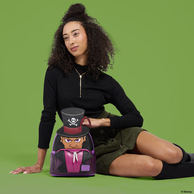 The Princess and the Frog Dr. Facilier Cosplay Mini Backpack LOUNGEFLY