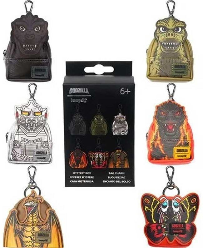 Godzilla Mystery Box Mini Backpack Bag Charm