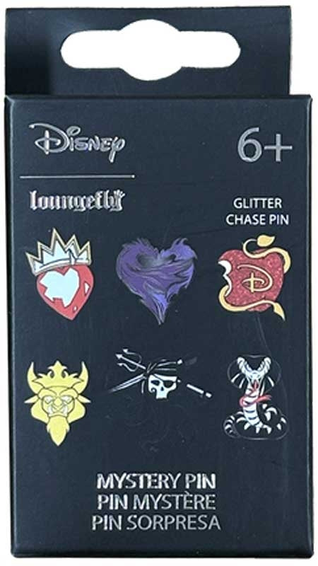 Loungefly Disney Villains Fan Club Mystery Box Pin