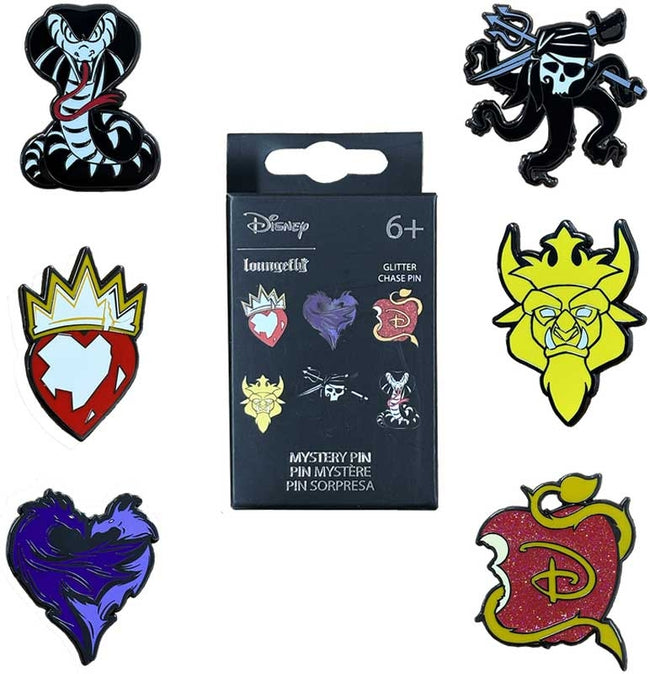 Loungefly Disney Villains Fan Club Mystery Box Pin