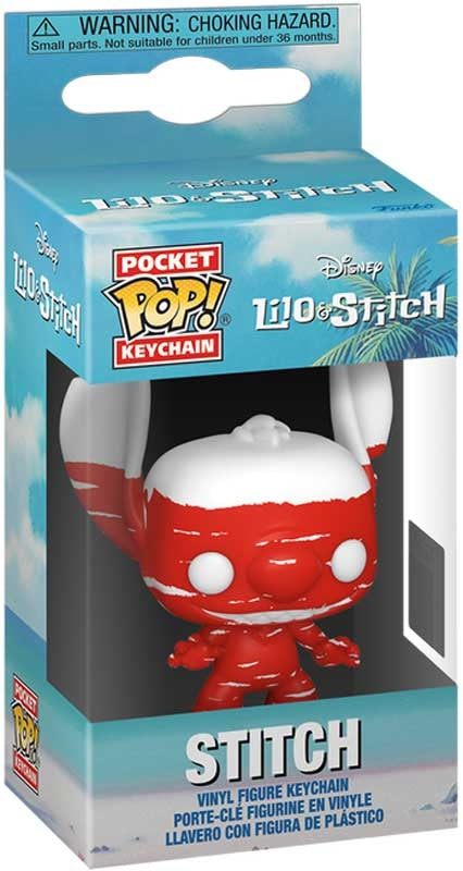 FUNKO POP KEYCHAIN: L&S S4 - STITCH BADNESS LEVEL