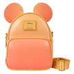 Loungefly - Mickey Mouse Glitter Sequin Convertible Mini Backpack & Crossbody Bag