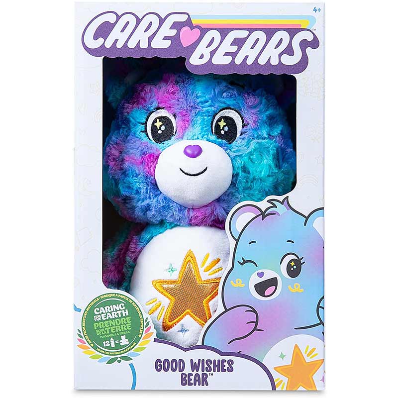 CARE BEARS 35CM MEDIUM PLUSH - GOOD WISHES
