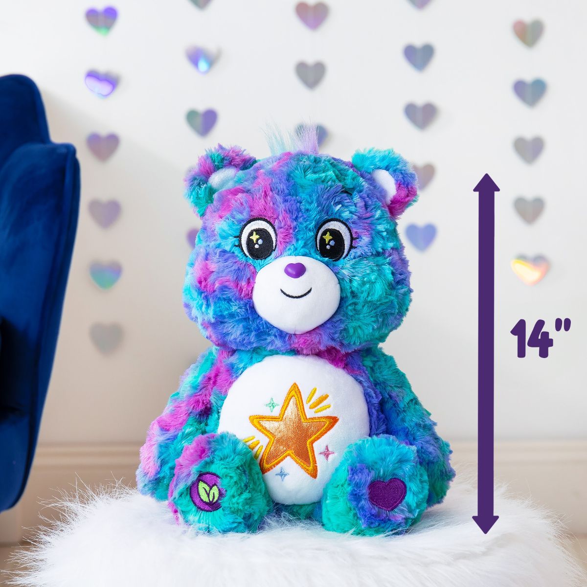 CARE BEARS 35CM MEDIUM PLUSH - GOOD WISHES