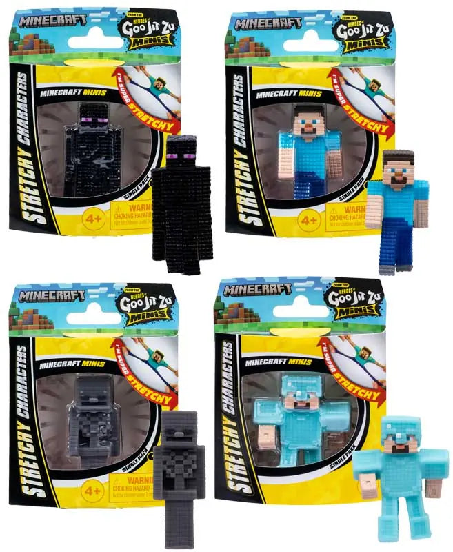 HEROES OF GOO JIT ZU MINECRAFT MINIS ASSORTED