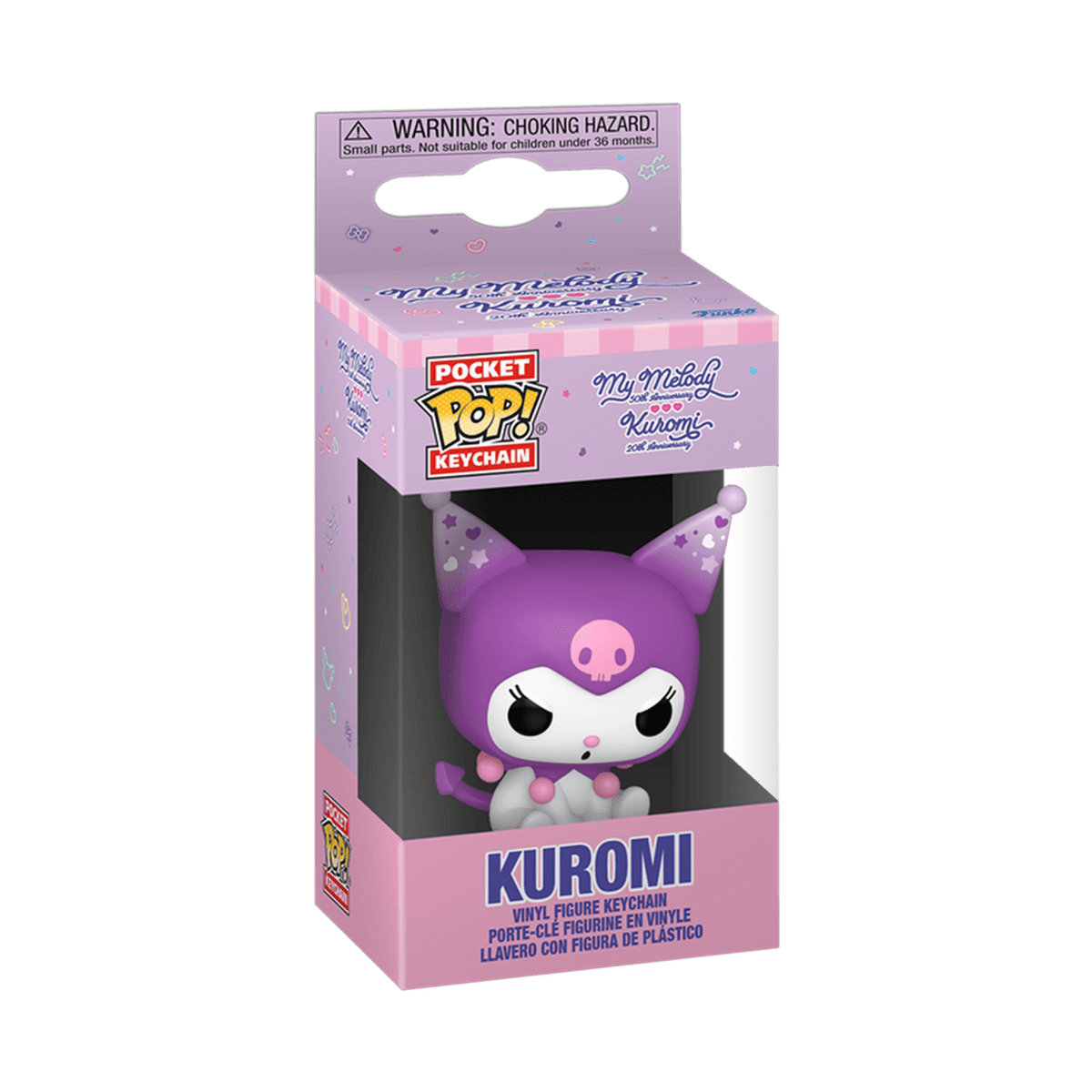 Kuromi 20th Anniversary Sanrio Funko Pop Vinyl Keychain