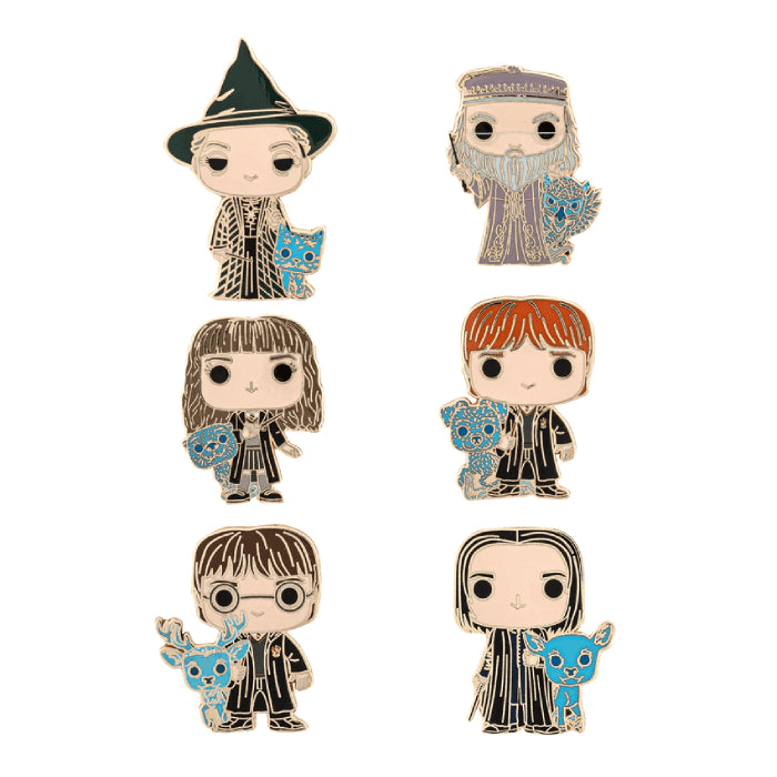Loungefly Harry Potter Pop Style Blind Box Enamel Pin Badge