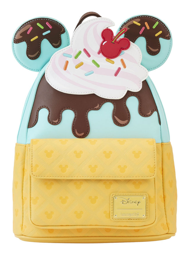 Loungefly - Mickey & Minnie Ice Cream Mini Backpack