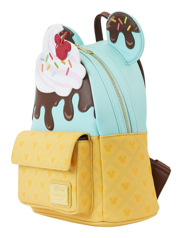 Loungefly - Mickey & Minnie Ice Cream Mini Backpack