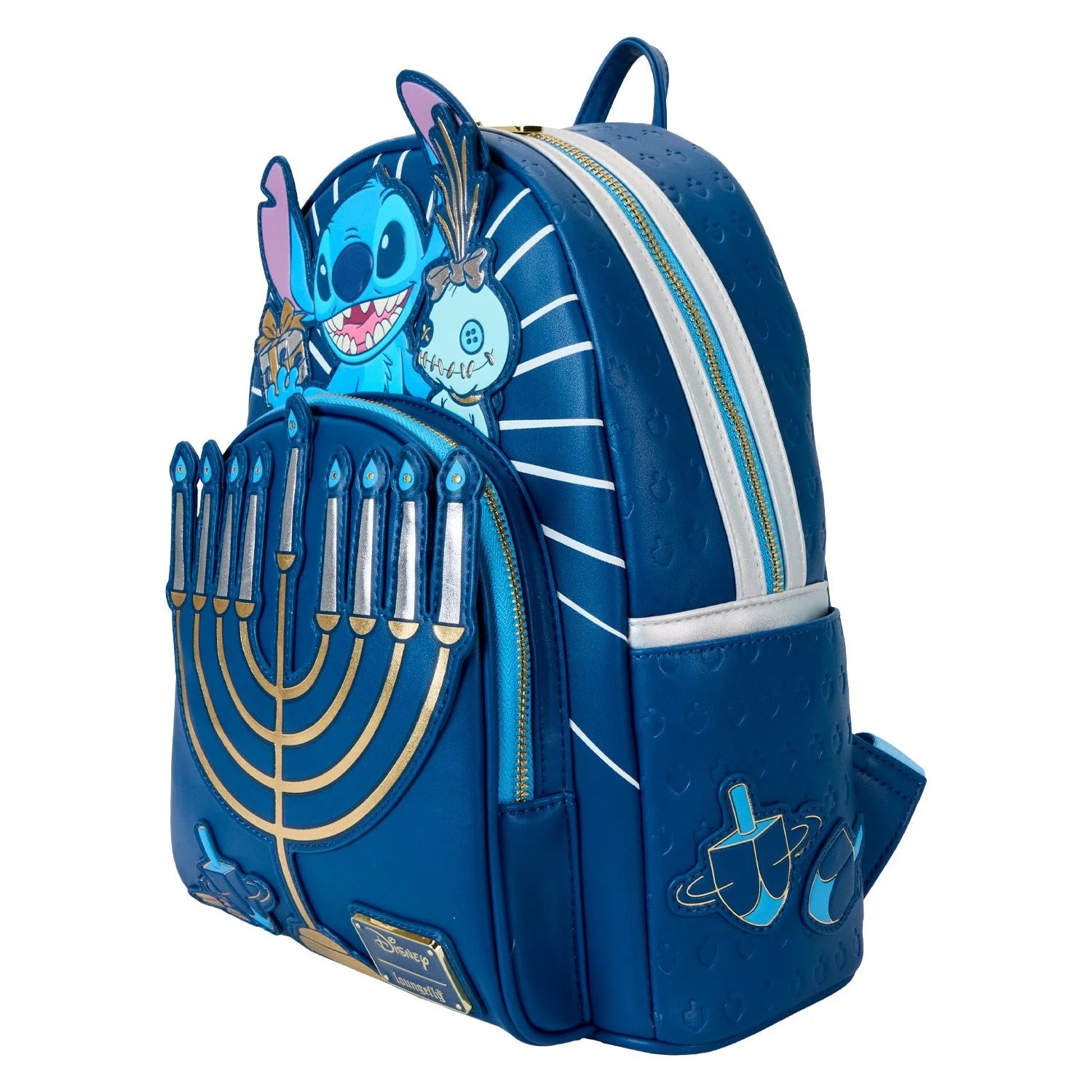 Loungefly - Disney Lilo & Stitch Light Up Menorah Stitch Mini Backpack