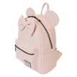 Loungefly - Minnie Mouse Checkered Texture Mini Backpack - Pink