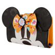 Loungefly - Minnie Mouse Cosplay Floral Pumpkin Flap Wallet