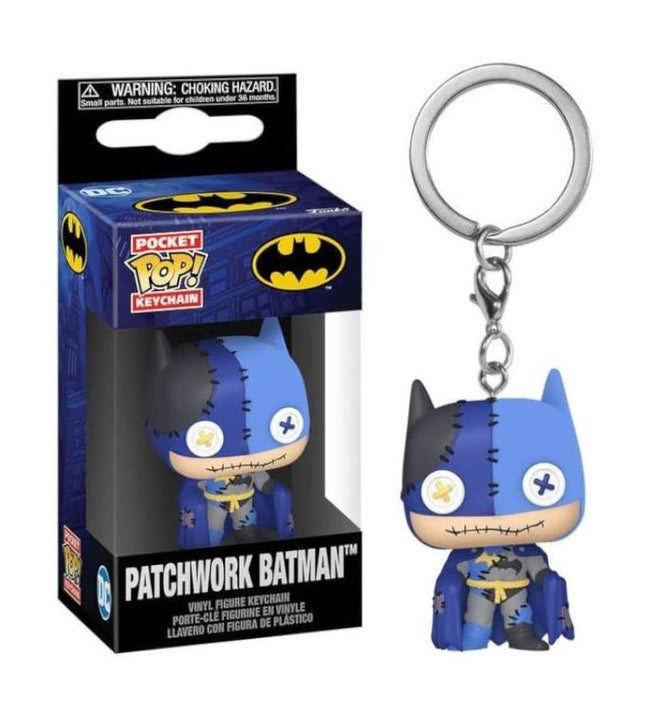 Dc Patchwork Batman Funko Pocket Pop! Keychain