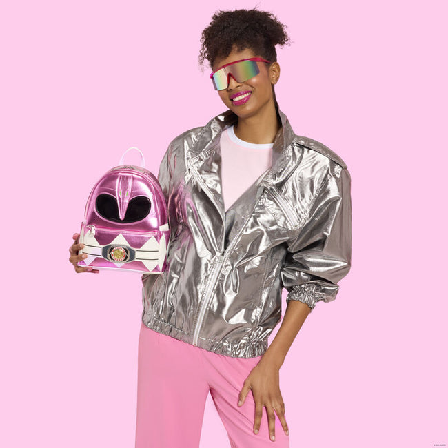 Loungefly - Power Rangers Pink Ranger Cosplay Mini Backpack