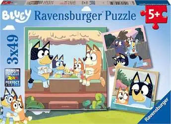 Ravensburger Bluey's Adventures! 3x 49 piece Jigsaw Puzzles