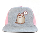 Pusheen Hi Grey Snapback Cap