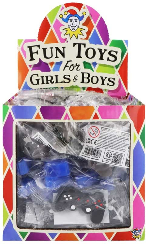 SQUISHY GAMER CONTROL 4CM ASSORTED